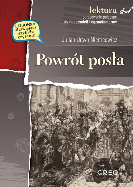 Powrót Posła Niemcewicz lektury z opracowaniem