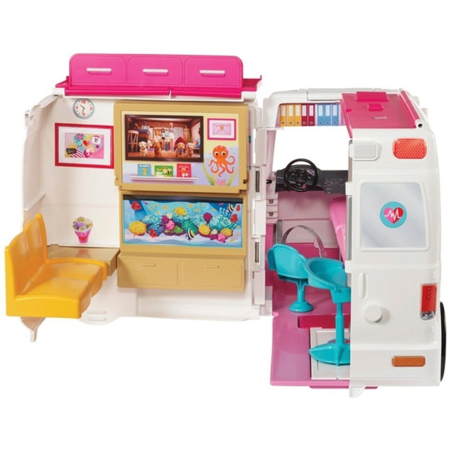 Karetka Mobilna klinika Barbie FRM19 Mattel