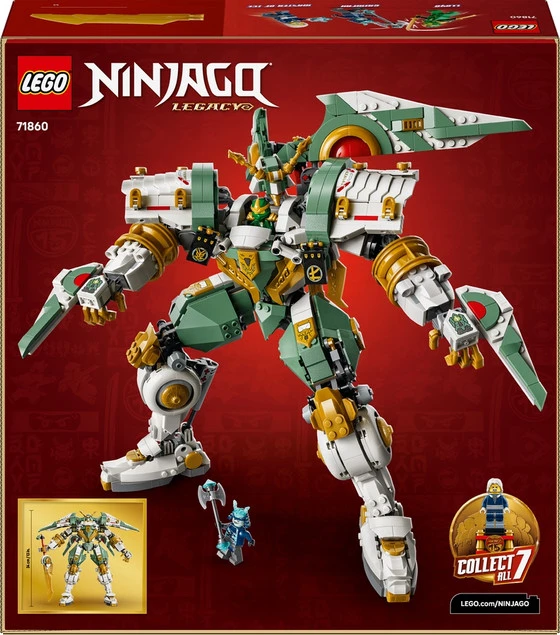 LEGO NINJAGO 71860 Tytanowy Robot Lloyda: 15 lat NINJAGO