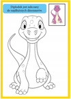 Kolorowanka Nasze Kolorowe Dinozaury 74 Naklejek BooksAndFun