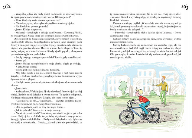 Pajączek na rowerze