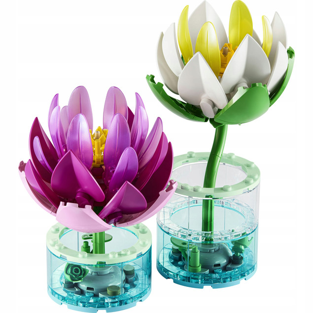 LEGO Botanicals 11511 Lilia Wodna – Zestaw Do Budowania Kwiatów
