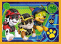 Puzzle 4w1 Układanka Dla Dzieci PSI PATROL Pieski Pies Paw 207 el. 4+ Trefl