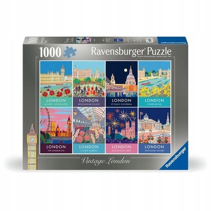 Puzzle 1000 Vintage Londyn Ravensburger
