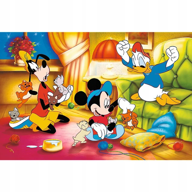 Retro puzzle Disney Trefl