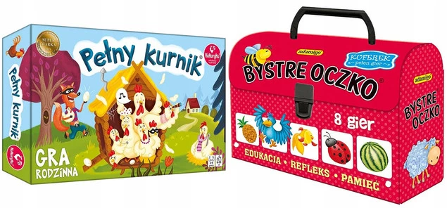 PEŁNY KURNIK + KUFEREK BYSTRE OCZKO