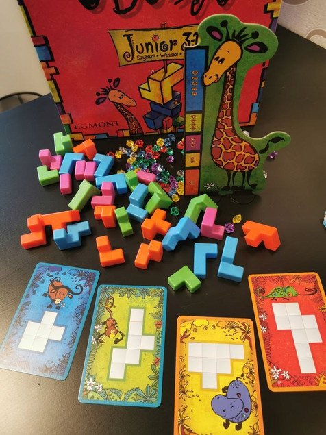 Ubongo Junior 3D – gra planszowa