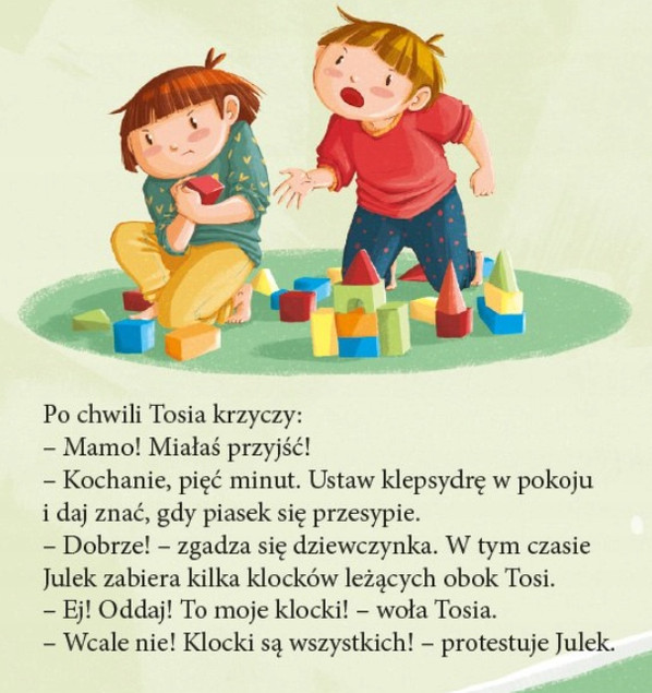 Tosia i Julek się kłócą Magdalena Boćko-Mysiorska