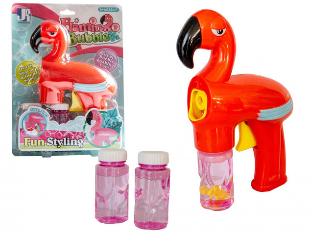 Askato Flaming Automat Pistolet do baniek mydlanych + Płyn