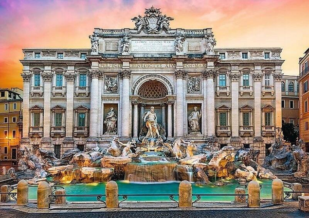 PUZZLE 500el Fontanna di Trevi Rzym TREFL 37292