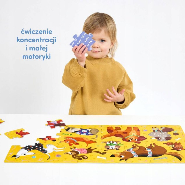 Puzzle Hau Pieski CzuCzu 40 el.
