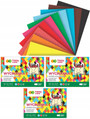 3x Blok Wycinanka A5 Papier KOLOR 10 Kart Happy Color
