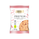 FRANK&OLI Ciastko Proteinowe ŻURAWINA WANILIA Wegan 50g x2