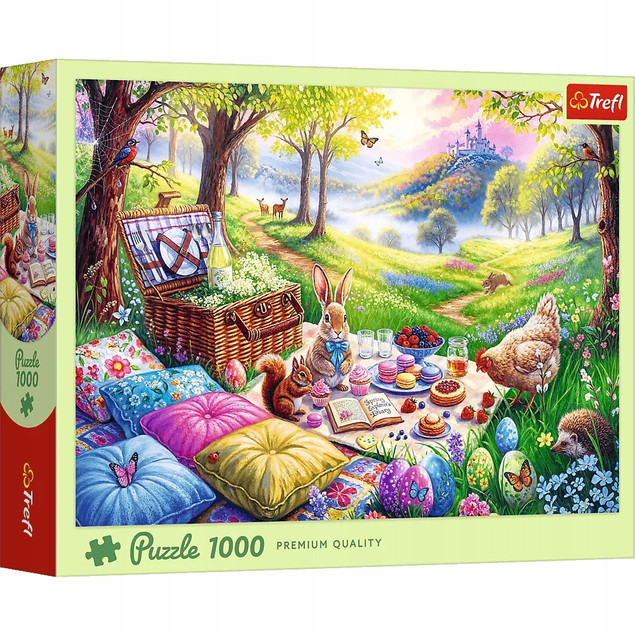 Puzzle Trefl 1000 elementów. Piknik na Łące – Bajkowa Układanka