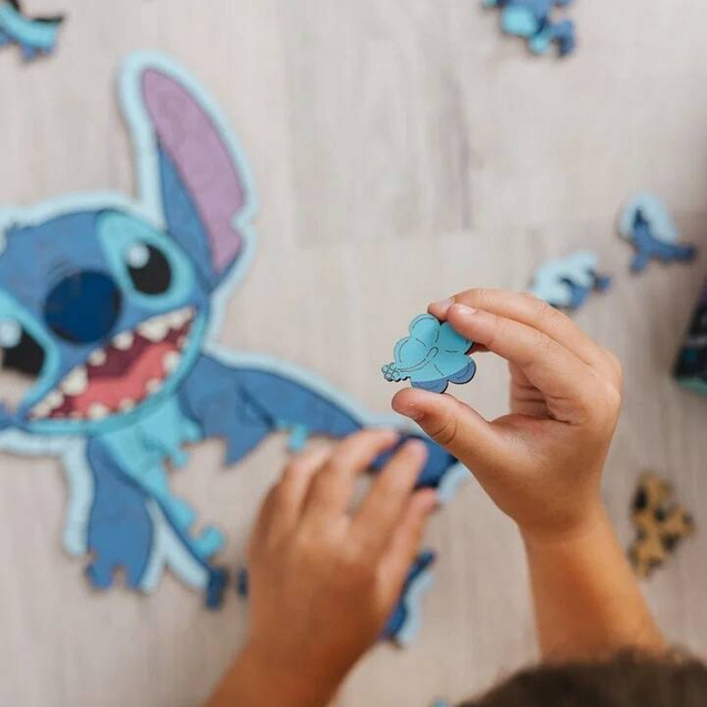 Puzzle 50 Drewniane Układanka LILO I STITCH Disney Kosmita Bajka 5+ Trefl