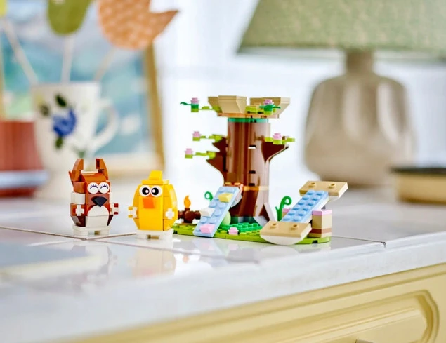 LEGO Ikony 40709 Wiosenne zwierzątka na placu zabaw_3