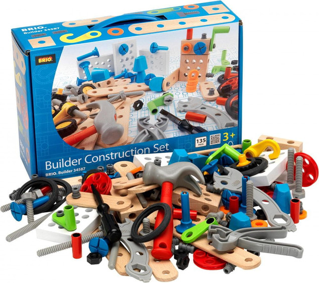 BRIO 34587 Zestaw Konstrukcyjny Builder 136 el.