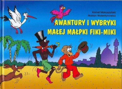 Okładka książki Awantury i wybryki małej małpki Fiki-Miki