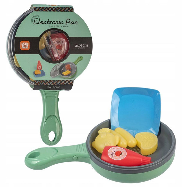 PATELNIA DO PRZYGOTOWANIA POSIŁKÓW ZABAWKOWA DLA DZIECI ŚWIATŁO DŹWIĘK