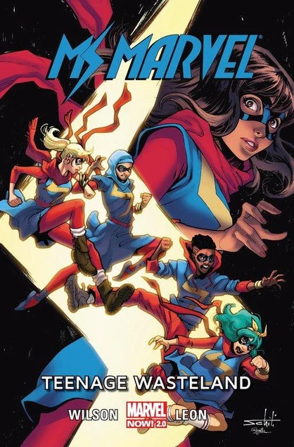 Ms Marvel Tom 9 Teenage Wasteland G. Willow Wilson, Nico Leon_1