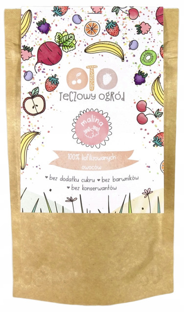 Liofilizowane maliny w proszku 40g