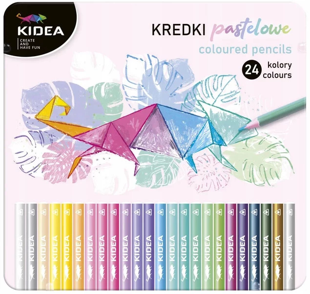 SZKOŁA KREDKI OŁOWKOWE 24KOL