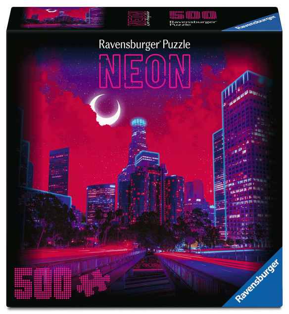 RAVENSBURGER Kolekcja Neonowa: Las Vegas 500 elementów