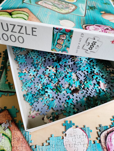 Puzzle Tactic Danish Sandwich 1000 el. Fińska Jakość