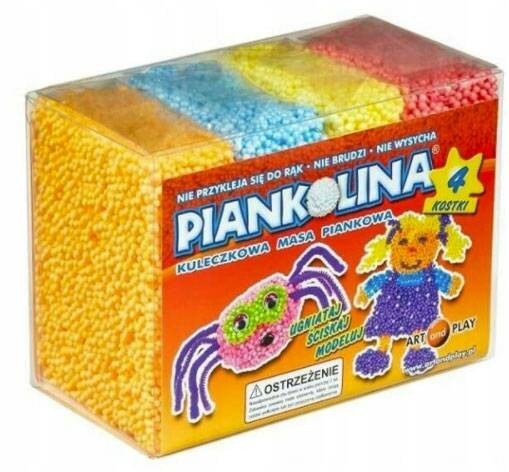 Piankolina 4 kolory - pomarańczowa
