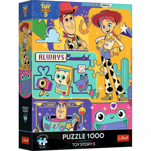 Puzzle Trefl 1000 elementów Toy Story 5 - Świat Zabawek