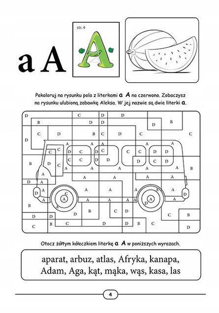 Pakiet 7 Książeczek Edukacyjnych Dla Dzieci Pisanie Liczenie Czytanie GREG