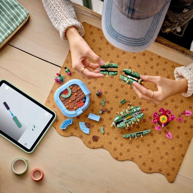 LEGO Botanicals 11509 Kwitnący Kaktus - Zestaw dekoracyjny dla dorosłych