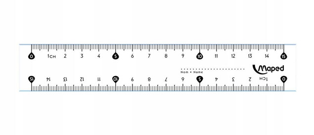 Linijka 15 cm Maped Essentials Corex