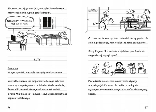 Dziennik Cwaniaczka Trzeci Do Pary Jeff Kinney 6+ Nasza Księgarnia