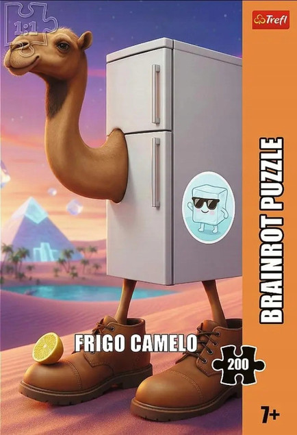 Puzzle Trefl 200 elementów BrainRots Frigo Camelo