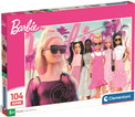 Puzzle Super Barbie 104 elementy Clementoni