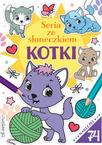 Kolorowanka Kotki Seria Ze Słoneczkiem + Naklejki BooksAndFun