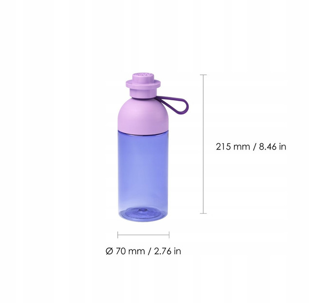 Bidon LEGO 500 ml Oliwkowy z Uchwytem – Oryginalny

