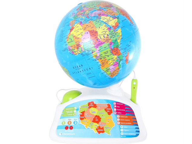 Globus interaktywny EduGlobus 7+ Clementoni