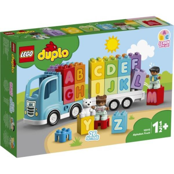 LEGO 10915 DUPLO MY FIRST Ciężarówka z alfabetem p3