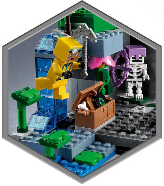 LEGO Minecraft Loch Szkieletów 364el. 8+ 21189