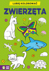 Kolorowanka Zwierzęta Lubię kolorować Zielona Sowa dla Dzieci
