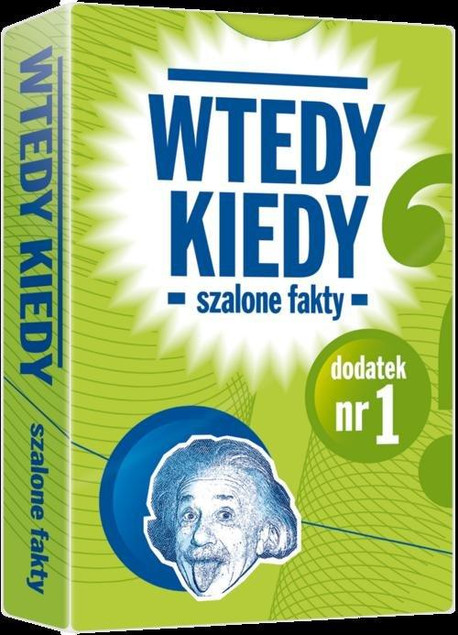 Gra planszowa Wtedy kiedy- Szalone fakty Egmont