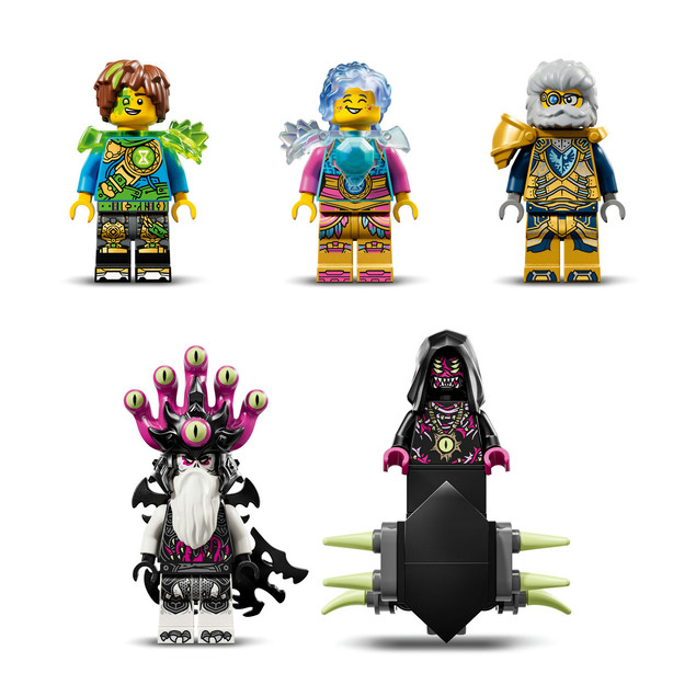 LEGO DreamZzz Rekinoczołg Tygrysi 71469 | Transformacja 2w1 Statek Piracki 1548 el.