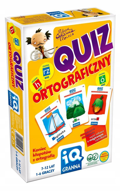 GRANNA SUPER GRA QUIZ ORTOGRAFICZNY 00147