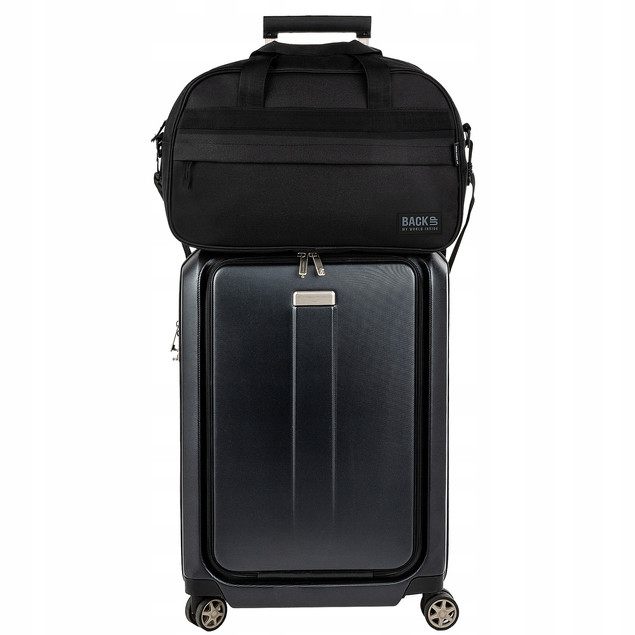 Torba podróżna 40x30x20 BACKUP czarna – bagaż kabinowy