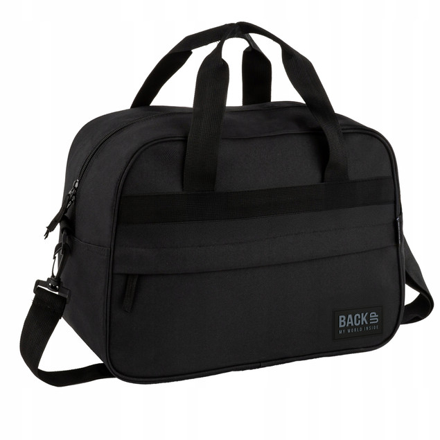 Torba podróżna 40x30x20 BACKUP czarna – bagaż kabinowy