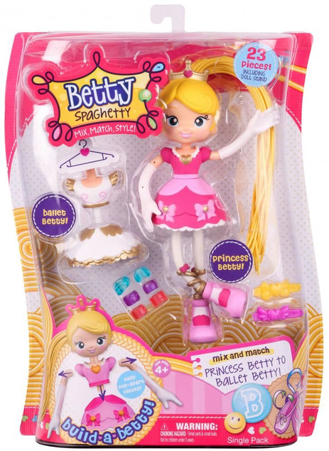 LALKA BETTY SPAGHETTY BALETNICA COBI TV 59000