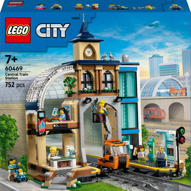LEGO City Centralny Dworzec Kolejowy 60469