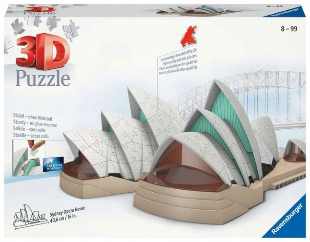 Puzzle 3D Ravensburger 124367 540 el. Globus